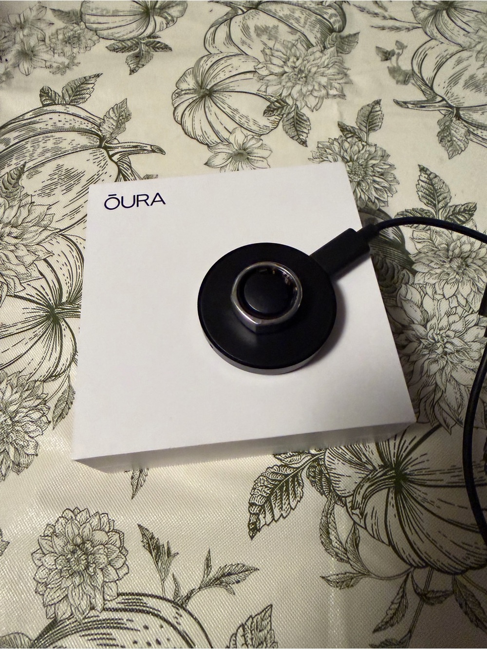 Oura Black Magnetic Ring Charger